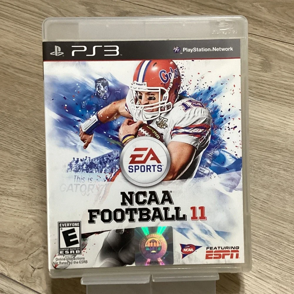 PS3 NCAA Football 11 Sony PlayStation 3 Video Game Disc Case‎